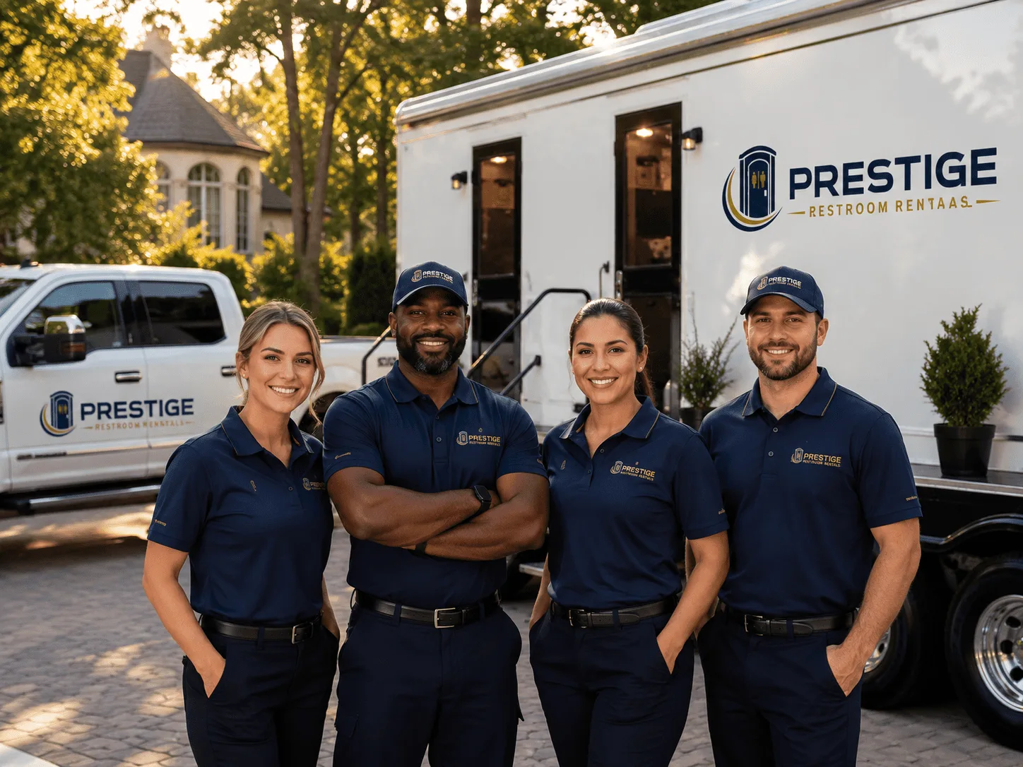 Trusted Luxury Portable Restrooms company in Lansing, IA
